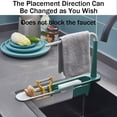 thumbnail image 6 of Updated Telescopic Sink Storage Rack, Telescopic Sink Storage Rack Adjustable, Sink Rack for Top of Sink, Multifunctional Sponge Holder Storage Tray with Towel Hanger, 6 of 9