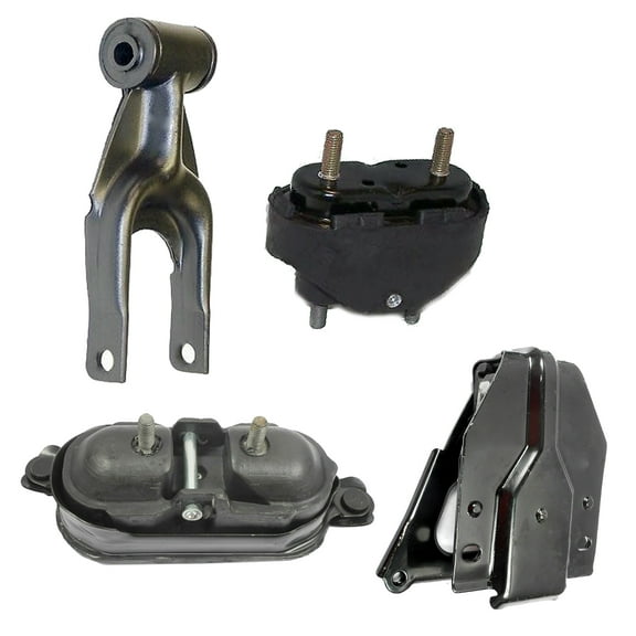 For 04-05 Pontiac Grand Prix 3.8L 2906 5309 2866 2712 Set 4PCS Engine Motor and Transmission Mount 04 05