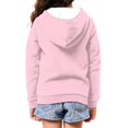 thumbnail image 3 of Psesaysky Kids Hoodie Sweatshirt Funny Skeleton Pink Long Sleeve Boys Girls Full Zip Jacket Tops Clothes for Toddlers(Age 8-10), 3 of 7