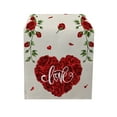 thumbnail image 2 of Table Runner Clearance! 2023 Valentines Day Wedding Red Valentine's Day Table Flag Home Decor Waterproof Tablecloth Wedding Party Doilies Valentines Day Decorations 1Pc Table Runner, 2 of 4