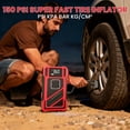 thumbnail image 3 of Arrancador para coche Scstartx 3000A Peak con compresor de aire de 150 psi, 3 of 6
