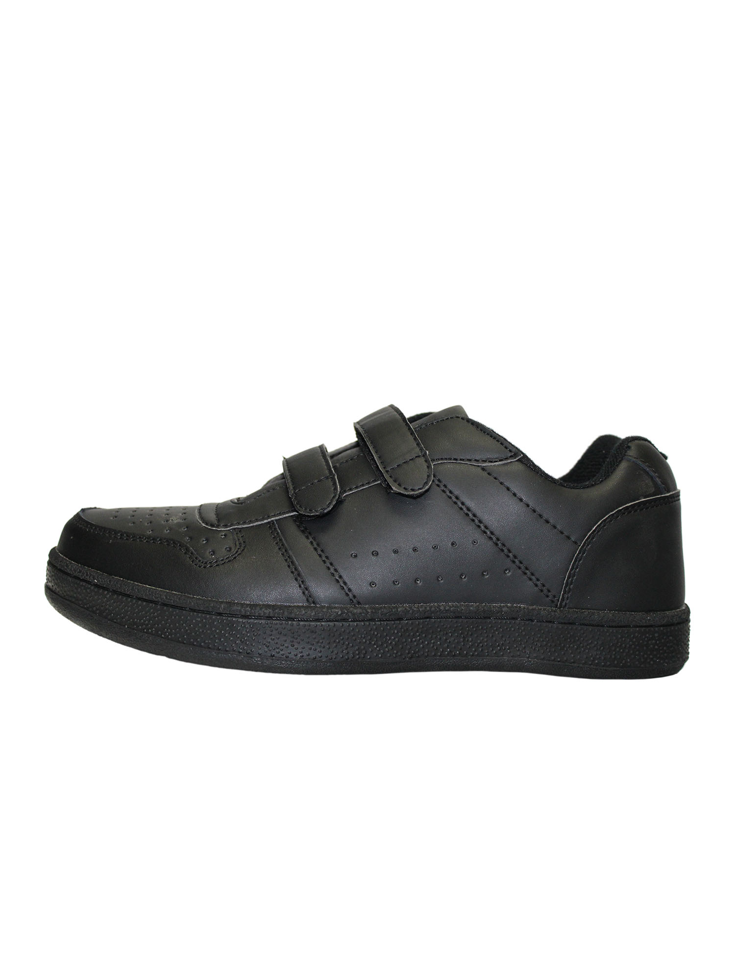Tanleewa Men's Leather Strap Sneakers Lightweight Hook and Loop Walking Shoe Size 5 Adult Male - image 2 of 4