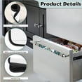 thumbnail image 5 of SEANATIVE Southwest Aztec Refrigerator Door Handle Covers Kitchen Appliance Handles Decor Protector Fridge Microwave Dishwasher Door Keep the Handles Clean Pack of 2, 5 of 7
