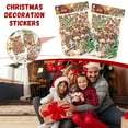 thumbnail image 2 of Christmas Decoration Stickers - 2.5D Layered Christmas Scene Stickers (2pcs 1 Scene Card), 130x205mm Premium PET White Ink Craft with Matte Lamination, Waterproof Fade-Resistant, 2 of 6