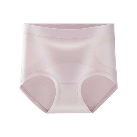 Icvfdpl Womens Underwear High Waisted Belly Hugging Plus Size Triangle Leisure Relaxed Fit Panties For Women Purple L