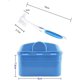 thumbnail image 2 of (azul) Kit de limpieza de dentaduras postizas: Estuche de limpieza de dentaduras postizas con cepillo para dentaduras postizas, 2 of 5