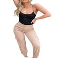 thumbnail image 4 of PENGXIANG Women‘s Summer Skinny Sling Vest Solid Color Sleeveless Backless Ribbed Button Tops, 4 of 6