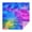Colorful Tie Dye-2, variant on Colorful Tie Dye Pattern Square Tablecloth,Waterproof Square Table Cover,Wipeable Spillproof Washable Table Cover for Home Kitchen Party Decor 42"X42"(107x107cm)