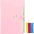 thumbnail image 1 of Smiley rosa, carpeta multicapa tamaño A4, 32,5*24 cm, impermeable, suave y ligera, material de oficina y escolar, 1 of 5