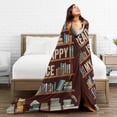 thumbnail image 5 of Wijzvio Book Club Gifts For Reading Lover Bookish Throw Blanket Soft Fuzzy Fleece Blanket For Couch Bed Living Room Decoration 80"X60", 5 of 9