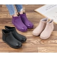 thumbnail image 5 of AUDeals Women's Short Ankle Rain Boots Waterproof Rubber Anti Slip Lightweight Garden Boots with Comfort Insoles, 5 of 5