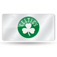thumbnail image 1 of Boston Celtics Silver Laser License Plate, 1 of 1