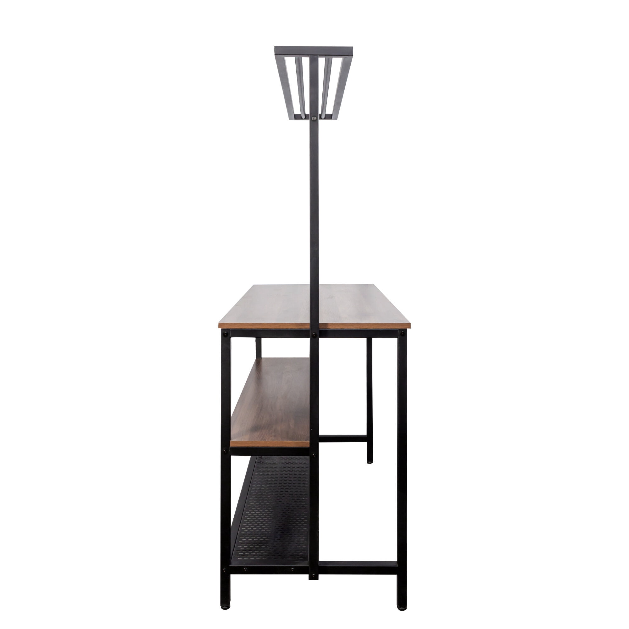 Kitchen Island Furniture kitchen Island, Bakers Rack, Island Table for Kitchen,3 Tier Microwave Stand Oven Shelf with Storage, Storage Shelf for Kitchen Dining Room Living Room,3 Hooks,Dining Kitchen