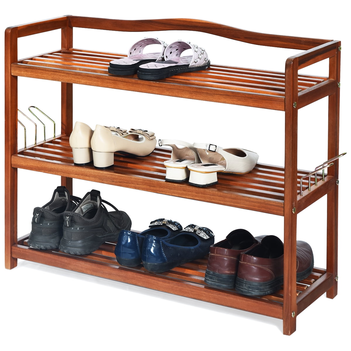 8-Tier Freestanding Shoe Rack | The Container Store