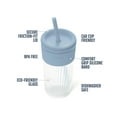 thumbnail image 4 of Ello Ava 18oz Glass Travel Mug - Blue, 4 of 6