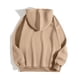 thumbnail image 2 of Gibobby Sudaderas con capucha para hombre Stripes con capucha sudadera de forro polar para hombre(Caqui,G), 2 of 4