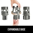 thumbnail image 6 of GORILLA GRIP Car Cup Holder Expander, Fits 18 to 48 oz Water Bottles, Coffee Mugs, Gray, 6 of 10