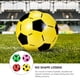 thumbnail image 5 of KAKOWELY 4 balones de fútbol tradicionales para niños, balones de fútbol inflables para exteriores., 5 of 5