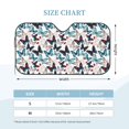 thumbnail image 3 of Bingfone Butterfly Car Windshield Sunshade,Sun Foldable Sun Shield Sun Visor for Car - Small, 3 of 8