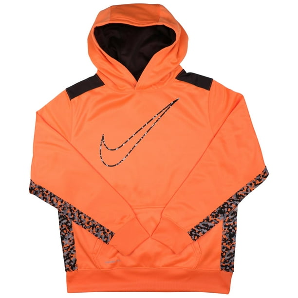 Nike Nike Big Boys' (820) ThermaFit 3.0 Legacy Training HoodieTotal Orange