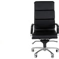 thumbnail image 4 of Silla Oficina Ejecutiva Piel blanca Italiana Grupo Microtec Replica Estilo Eames Aluminium Soft Pad Director ergonómica Minimalista Moderna softpad acojinada Negra Conferencia Sala de Juntas Grupo Microtec Eames Soft Pad, 4 of 4