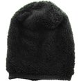 thumbnail image 5 of Thick Designed Knit Slouch Beanie Sherpa Fleece Lined, 5 of 6