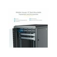 thumbnail image 4 of StarTech.com 18U 19 Pouces Server Rack Cabinet, 4 Post Adjustable Depth (6-32 Pouces)Locking Knock Down Network/Computer Equipment Enclosure, Mobile with Glass Door & Casters, HP ProLiant ThinkServer 18U - Boîtier de Rack de Données (RK1836BKF) - Armoire de Rack - 4 Poteaux - sur Pied - Noir - - 19 Pouces, 4 of 5