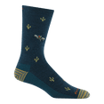 thumbnail image 6 of Darn Tough Men's Solid and Funky Crew Lifestyle Socks, Large, Black & Dark Teal (Variety Pack), 6 of 7