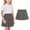 Dark Gray, variant on Girls Pleated Mini Skirt Toddler Elastic Waist School Uniform Skirts for Kids Solid Color Clothes