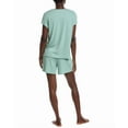 thumbnail image 2 of N Natori womens  2pc Sooth Pajama Short Set, m, Green, 2 of 3