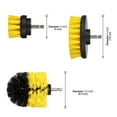 thumbnail image 3 of 3Pcs Grout Power Cleaning Brush Cleaner Combo Tool Kit, 3 of 8