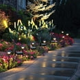 thumbnail image 2 of Solar Powered Ground Mounted Lights With Colorful Fluorescent Tubes For Festive Atmosphere Decoration Garden Lights Courtyard Lights Solar Panel Lights for inside Sunset Lights for Bedroom Smart Light, 2 of 4