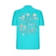 thumbnail image 2 of Fiudx Ofertas Relámpago Moda Mujer Verano Cómodo Cuello Redondo Impresión Manga Corta Tops Blusa Camiseta, 2 of 6