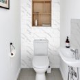 thumbnail image 4 of unbranded 9Ud White Foam Stickers Para Pared Resistentes Y Versátiles En Cocina Y, 4 of 8