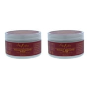 Dragons Blood and Coffee Cherry Instant Rebound Mask by Shea Moisture for Unisex - 4 oz Mask - Pack of 2