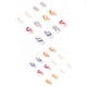 thumbnail image 2 of Uñas postizas Rainbow Wave Medium Almond para mujeres y niñas: juego de adhesivos de cobertura total, 2 of 5