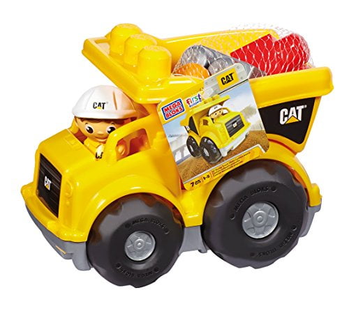 mega bloks cat dump truck