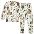 thumbnail image 3 of Boys Pajamas Girls Pajama Christmas Cute Mouse Cute Comfortable Cotton Two-piece Pajama Set, 3 of 7
