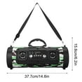 thumbnail image 3 of Drppepioner Hot Selling Electronics Gadgets-Bluetooth Speakers, 15W Outdoor Portable Bluetooth Speaker Subwoofer Led Light Multifunction Card Microphone Sound with Subwoofer, Fm Radio, 3 of 4