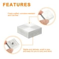 thumbnail image 4 of M8 Thread 20mm Diameter 8mm Thick Square Shape Aluminum Disc 4pack for Glass Table Tea Tables, 4 of 6