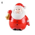 thumbnail image 2 of Ludlz 1pcs Christmas Miniature Figurines Mini Santa Clause Ornament Xmas Micro Landscape Christmas Tree Snowman Reindeer Gift for DIY Fairy Garden, 2 of 8