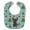 Black, variant on Christmas Chinese Crested Black Baby Bib