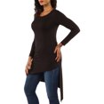 thumbnail image 2 of Women's Extra Long Diagonal Sweep Tunic, 2 of 4