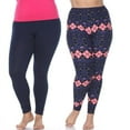 thumbnail image 4 of Women's Pack of 2 Plus Size Leggings, 4 of 5