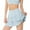 Blue, variant on DuoJiaJ Yoga Shorts Skirt Loose Two Piece Exposure Skirt Quick Drying Running Fitness Tennis Skirt Pants Skirts For Women Blue L