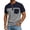 Dark Gray, variant on Men's Henley Shirt Pocket Tees Short Sleeve Patchwork Pullover Tops Vintage Classic-Fit Spring Summer Work Activewear T-Shirts Blue XXL