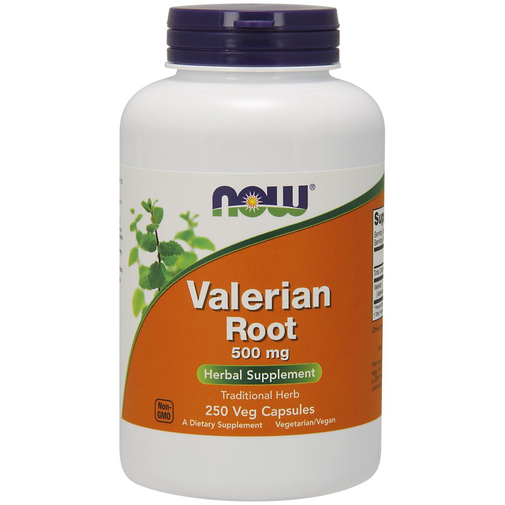 NOW Supplements, Valerian Root (Valeriana officinalis) 500 mg, Herbal