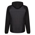 thumbnail image 2 of Regatta - Chaqueta Híbrida Navigate Acolchada para Hombre (Negro, Rojo Clásico), 2 of 2