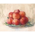 thumbnail image 2 of Rowan, Carol 32x26 Gold Ornate Wood Framed with Double Matting Museum Art Print Titled - Ripe Peaches, 2 of 4
