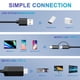 thumbnail image 5 of Cable HDMI Weton 2 en 1 USB tipo C Micro USB Android 6.6 pies, 5 of 9